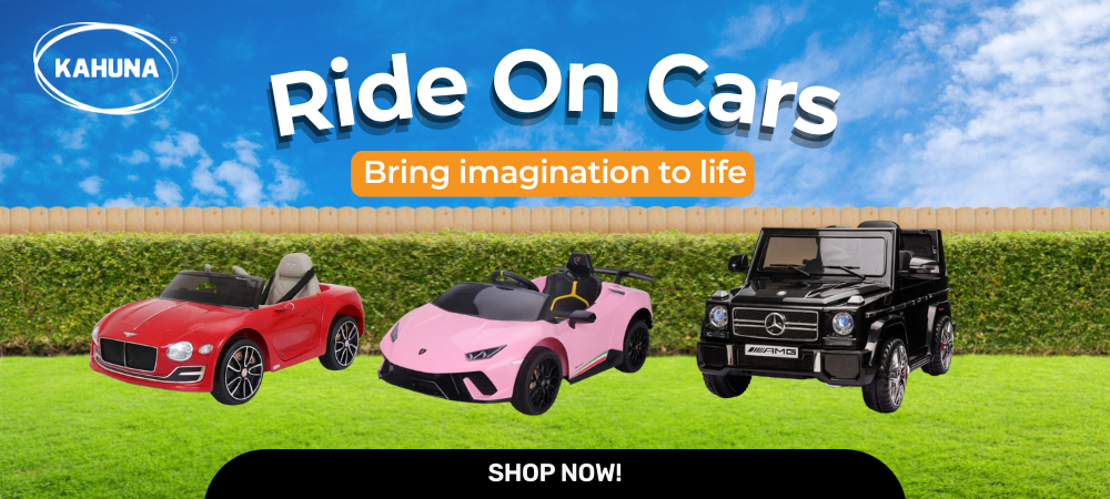 Shop for ride on cars at Kahuna