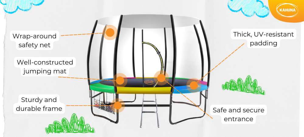 Features of a high-quality trampoline