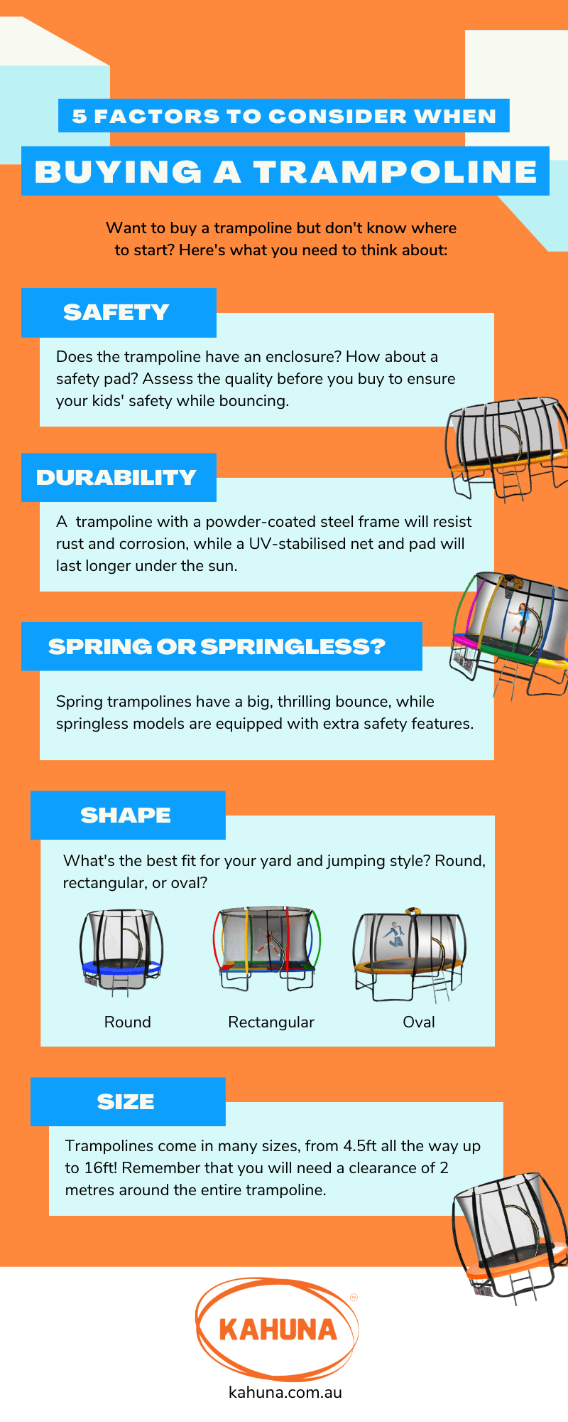 5 Factors to Consider When Buying a Trampoline